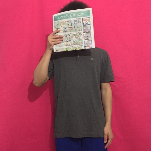 Modern Banana Republic Solid Colored Polo Shirt - Picture 1 of 4